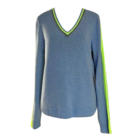 Wool & Cashmere V-Neck Sweater - Picture 3 of 8